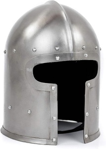 T-Face Medieval Barbute 15th Centuary Armor Casco | Accesorios para disfraces - Product Image 4