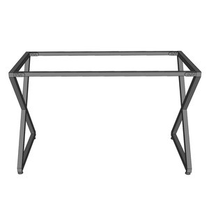 ขาโต๊ะเหล็กประกอบรูปตัว X ขนาด 120x60 ซม. รุ่น Minimal System HCMN010 ขาเฟอร์นิเจอร์แบบอุตสาหกรรมสำหรับม้านั่งและโซฟา สำหรับใช้ในโรงพยาบาล - Product Image 2