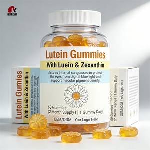 Gomitas de Luteína con Zeaxantina Certificadas GMP HALAL para Protección Contra la Luz Azul y Apoyo a la Macula - Product Image 1