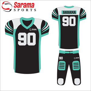 Maillot de Football américain, de Style à la mode, fabriqué au Pakistan, avec uniforme, vente en gros, nouvelle collection - Product Image 2