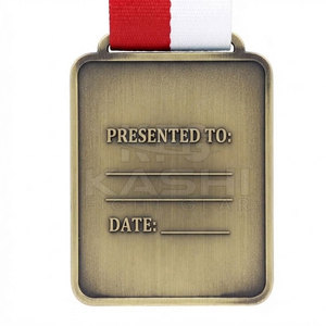 Custom Team Achievement <b>Medal</b> With Ribbon For Award <b>Sports</b> Functions Recognition Activities And Presentation Ceremonies - Product Image 2