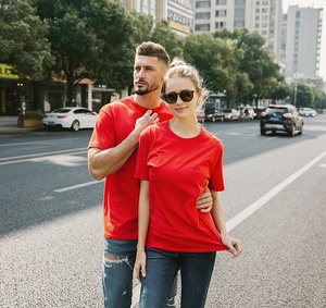 Logo OEM en coton de haute qualité Conception personnalisée T-shirt uni vierge T-shirt T-shirt pour hommes Livraison DDP - Product Image 6