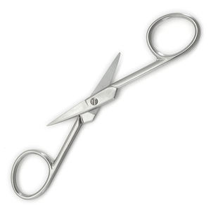 Ciseaux de manucure pour soins des ongles, vernis miroir, pointe pointue, acier inoxydable, super aiguisage, ciseaux à cuticules pour ongles russes - Product Image 6