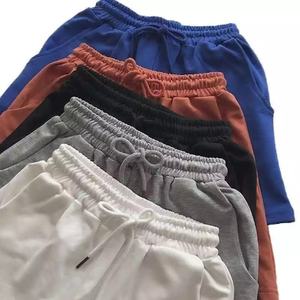 Winter & Fashion Wear <b>Drawstring</b> Plain Fleece Shorts for Men's with Customized Pockets & Printing. - Product Image 2