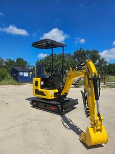 Miniexcavadora de Gasolina 319 B&S con Pluma Oscilante y Cubierta, Excavadora de Orugas de 1.2-4 Toneladas para Uso Doméstico - Product Image 5