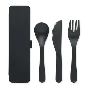 Ensemble de couverts en PP durable RIGATA pour le camping et les aventures en plein air - Product Image 4
