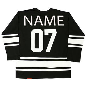 2024 maillot de Hockey sur glace personnalisé de haute qualité adultes unisexe confortable respirant séchage rapide à manches longues surdimensionné Hockey sublimé - Product Image 6