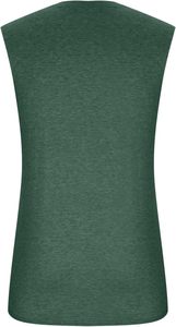 Camiseta sin mangas de algodón atlética para hombre, chaleco de gimnasio sin mangas musculoso, ropa deportiva de culturismo de talla grande para verano - Product Image 3