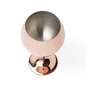 Verre à vin en métal au design simple pour les outils de bar à cocktails, accessoires, décoration de table de restaurant à domicile, vaisselle, cadeau de mariage - Product Image 1