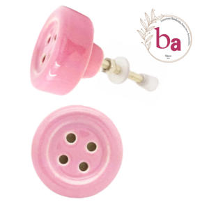 Perillas y tiradores modernos de color rosa para armario, cajones, armarios de cocina, tocadores, dormitorios, salas de estar, villas, hoteles - Product Image 1