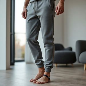<b>Jogging</b> Fitness Sweatpants Men Heavyweight Pajama Men's <b>Jogging</b> Fitness Exercise Trouser Sun Faded Sweatpants Mens - Product Image 6