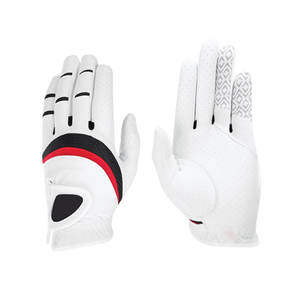 Gants de golf unisexes en cuir véritable les plus vendus - Bracelet de poignet réglable et antidérapant, personnalisable, approvisionnement direct d'usine - Product Image 1