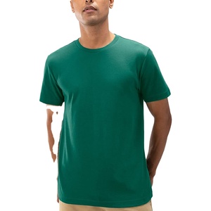 T-shirt à col rond en gros, personnalisable avec logo imprimé, en coton, ample, de haute qualité, surdimensionné, meilleure qualité - Product Image 1