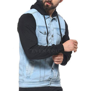 Chaqueta de Mezclilla para Hombre Transpirable Hecha con Material de Alta Calidad, Chaqueta de Mezclilla para Hombre Más Vendida para Adultos - Product Image 2