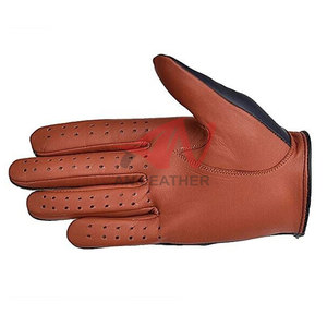 Guantes de cuero refinados para conductor, diseñados para un manejo suave y para viajes diarios. - Product Image 4