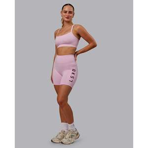 Sujetador Deportivo de Yoga Acolchado Sin Costuras Momentum para Mujer, Algodón y Elastano, Tallas Grandes, Estampado, XS - Product Image 3