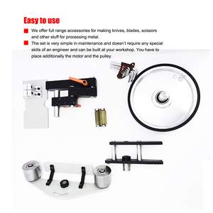 Lijadora de Banda de Velocidad Variable de 2HP, de Alta Resistencia, 71-83 x 2 Pulgadas, Máquina Afiladora de Cuchillas, 3 Funciones de Pulido, Convertidor de Frecuencia Multifunción - Product Image 2