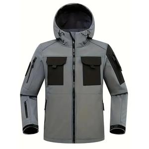 Venta al por mayor Premium Chaquetas de nieve para hombres Cortavientos Chaquetas de lluvia con capucha de invierno Chaqueta Softshell de secado rápido Fabricante - Product Image 1