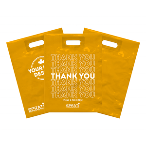 Bolsa de Compras de Plástico Reforzada con Asa Troquelada Personalizada, Fabricante Turco, Bolsa de Alta Calidad - Product Image 3