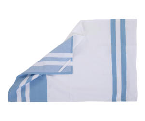 Set of 6 Handmade Vintage Square Cotton Napkins 100% Reusable Embroidered Customisable Design for Home or <b>Airplane</b> Use - Product Image 5