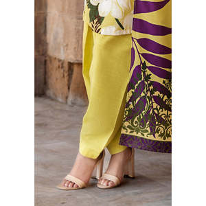 Traje Casual de 3 Piezas de Pana Estampada con Dupatta CD-52004 - Product Image 3