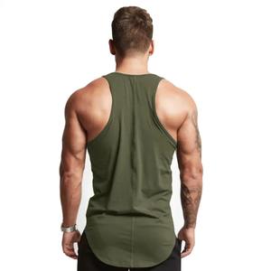 Camisetas sin mangas de gimnasio para hombre, ropa de entrenamiento personalizada de tirantes, camiseta sin mangas para Fitness, venta al por mayor - Product Image 2