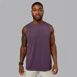 Débardeur en coton personnalisé pour hommes, maillot de corps doux pour entraînement musculaire, musculation, fitness, gym, gilet sans manches, fabricant - Product Image 3