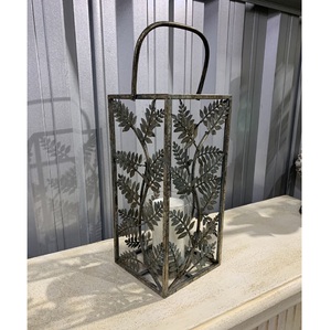 Creative <b>Black</b> Color Finishing Handmade Metal Iron Candle Holder <b>Lantern</b> Modern Design <b>Black</b> Finish Candle <b>Lantern</b> With Handle - Product Image 6