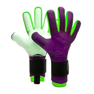 Guantes de Portero de Fútbol Personalizados, Precio de Mayoreo, MOQ Bajo, Palma de Látex Antideslizante, PU Suave, Unisex, Impermeables, para Exteriores - Product Image 1