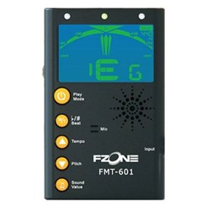 Fzone Fmt 601 Metrónomo y Afinador Negro con Entrada de Micrófono Jack 6 3mm - Product Image 1