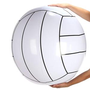 Pelota de voleibol de playa inflable gigante 31 pulgadas PVC y plástico logotipo personalizado juguete divertido al aire libre - Product Image 3