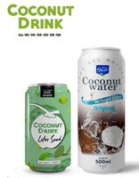 100% Natuurlijke Kokoswater 330Ml Bulk Groothandel Klaar Om Te Drinken Pure Kwaliteit Van Vietnam