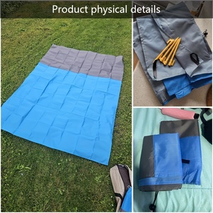 200*140cm QuickDry 210T poliéster al aire libre viaje Camping senderismo Picnic Mat césped impermeable a prueba <span class=keywords><strong>de</strong></span> humedad <span class=keywords><strong>Anti</strong></span>-<span class=keywords><strong>Arena</strong></span> <span class=keywords><strong>manta</strong></span> <span class=keywords><strong>de</strong></span> <span class=keywords><strong>playa</strong></span> - Product Image 4