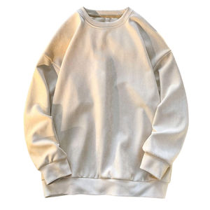 เสื้อกันหนาวมีฮู้ดสำหรับผู้ชาย, เสื้อวินเทจแขนยาวทรงหลวมคอกลมมีซับในหรูหรากันลมใช้ได้ทั้งชายและหญิง - Product Image 2