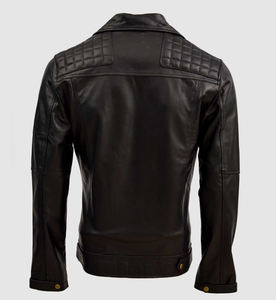 2026 peau de mouton noir vente chaude hommes vêtements en cuir véritable veste nouvelle mode hommes veste en cuir en cuir moto veste - Product Image 2