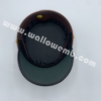Gorra de Inmigración de Alta Calidad Personalizada para Mujer, Estilo Gambiano, Insignia Profesional, Uniforme, Tela de Poliéster, Ajuste Cómodo