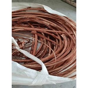 Câble de fil en laiton à bas prix de ferraille de fil de cuivre rouge de haute pureté 99% 99.95% avec isolation émaillée pour le soudage et la coupe - Product Image 1