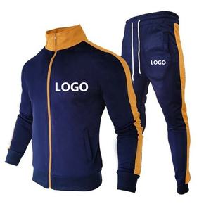 Conjuntos personalizados de dos piezas para hombre, conjunto de Sudadera con capucha y cremallera de cara completa de 2 piezas, conjuntos de pantalón, ropa de calle para hombre, pantalones Cargo para correr al aire libre 2025 - Product Image 5
