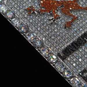 จี้เงินแท้ 925 ชุบโรเดียม ประดับโมอิสซาไนต์ สร้อยคอแบบมีโลโก้ สไตล์ฮิปฮอป ปรับแต่งได้ตามต้องการ - Product Image 2