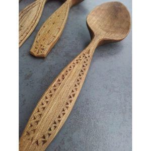 Eco Friendly <b>Compostable</b> <b>Wooden</b> Flatware Set Biodegradable Disposable Cutlery for Home Party and Restaurant Use - Product Image 4