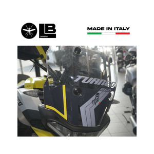 Set di Adesivi 3D Personalizzati per Aprilia Tuareg 660 Giallo 2022, Decorazione Moto Compatibile - Product Image 4