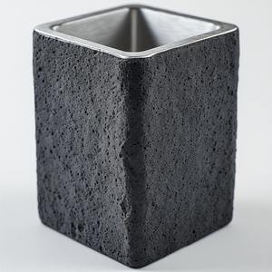 Elegante Portacepillos de Dientes de Metal para Baños de Lujo, Ecológico y Duradero, Diseño Moderno con Colocación Estable, Acabado Liso - Product Image 3