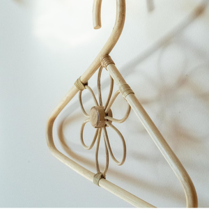 Nouveau design artisanat rotin enfants vêtements cintres en toute sécurité à partir de fibres de rotin naturel de qualité supérieure de l'usine de gros - Product Image 3