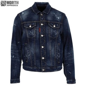 Chaqueta de mezclilla personalizada de alta calidad para hombres de moda/chaqueta de mezclilla de invierno de Venta caliente Lisa para hombres - Product Image 1