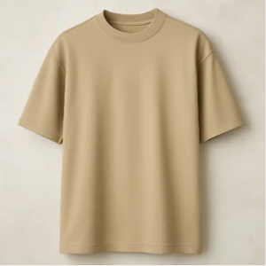 T-shirt vierge 100% coton Street Wear T-shirt surdimensionné à épaules tombantes T-shirt personnalisé de haute qualité impression T-shirt lourd - Product Image 5