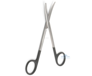 DAVICON ENTERPRISES Tijeras profesionales de disección Metzenbaum de acero inoxidable de alta calidad, puntas STR de 6 pulgadas (15cm) - Product Image 1
