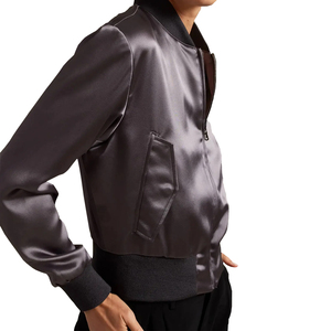Blouson bombardier de baseball Letterman pour femmes 2026 à vendre en gros Blouson bombardier pour femmes avec logo personnalisé de haute qualité - Product Image 1
