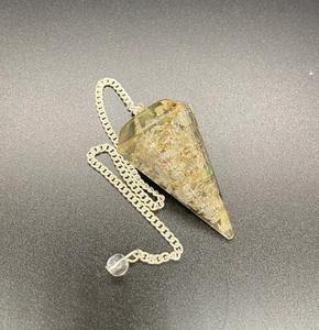 หินควอตซ์คริสตัลหินอเวนจูรีนสีเทาอัญมณีบำบัดแบบเหลี่ยมเพชรพลอยสำหรับการนั่งสมาธิและการเก็บรวบรวมผลิตภัณฑ์งานฝีมือคริสตัล - Product Image 4