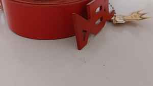 Ceinture en cuir de vache pakistanaise pour hommes Ceinture en cuir véritable. - Product Image 2