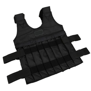 Gilet lesté d'entraînement tactique de fitness, sangle d'épaule réglable, couleur et taille personnalisables pour tous les types de sports de musculation - Product Image 4